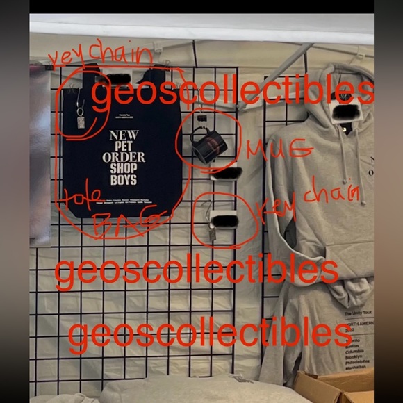 Pet Shop Boys New Order Unity Tour 2022 Official Logo Keychain NWOT Concert Rare - Picture 12 of 12